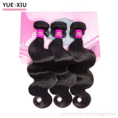 Remy hair 100 human hair 1 pcs body wave bundles mink  raw hair bundles vendors